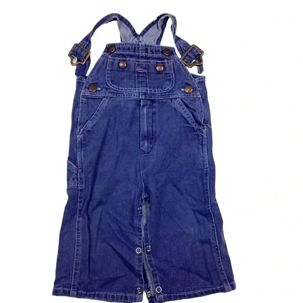 Vintage Big Mac denim overalls
